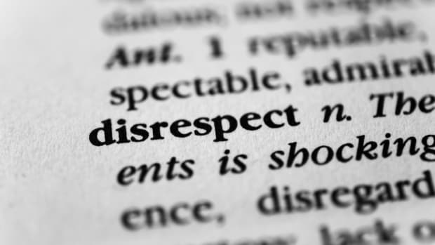 Disrespect definition